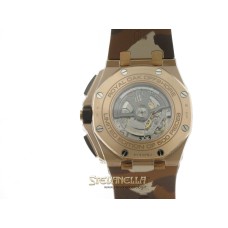 Audemars Piguet Royal Oak Offshore Chronograph Camouflage ref. 26401RO oro rosa 18kt nuovo